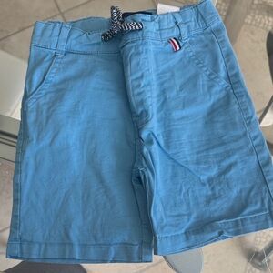 Andy & Evan Light Blue Men's Flat Front Shorts